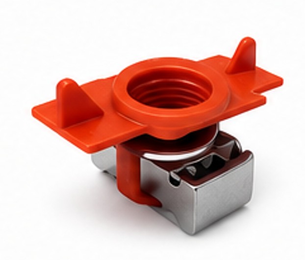 Channel nut spin-in nut