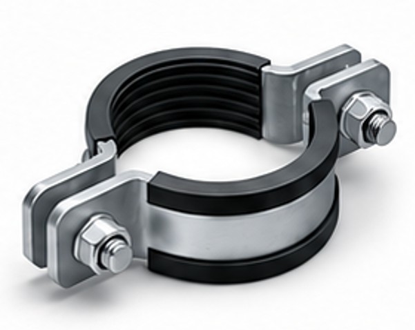 O-type pipe clamp split ring