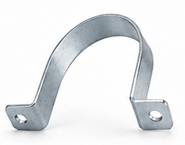 Omega pipe clamp