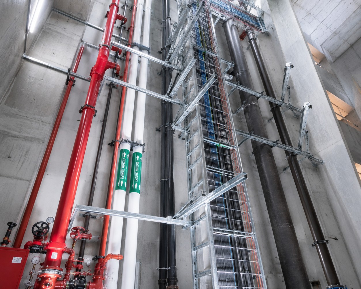 Commercial high-rise building seismic support project