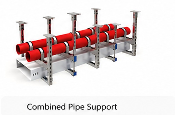 Trapeze multi-pipe seismic brace