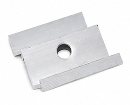 End clamp for framed PV module