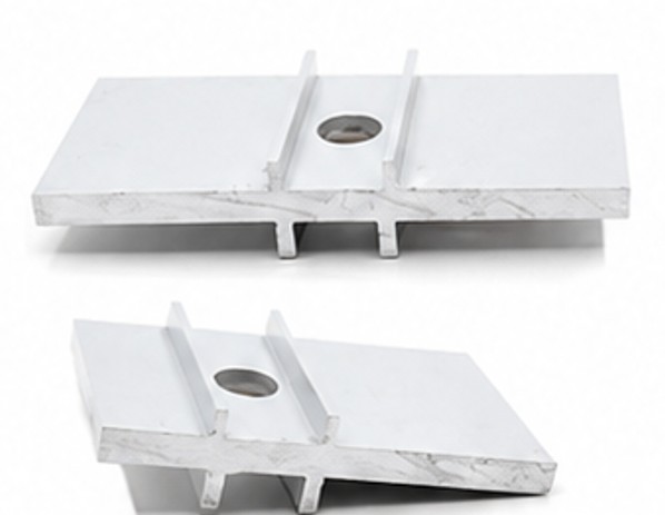 Mid and end rail supports